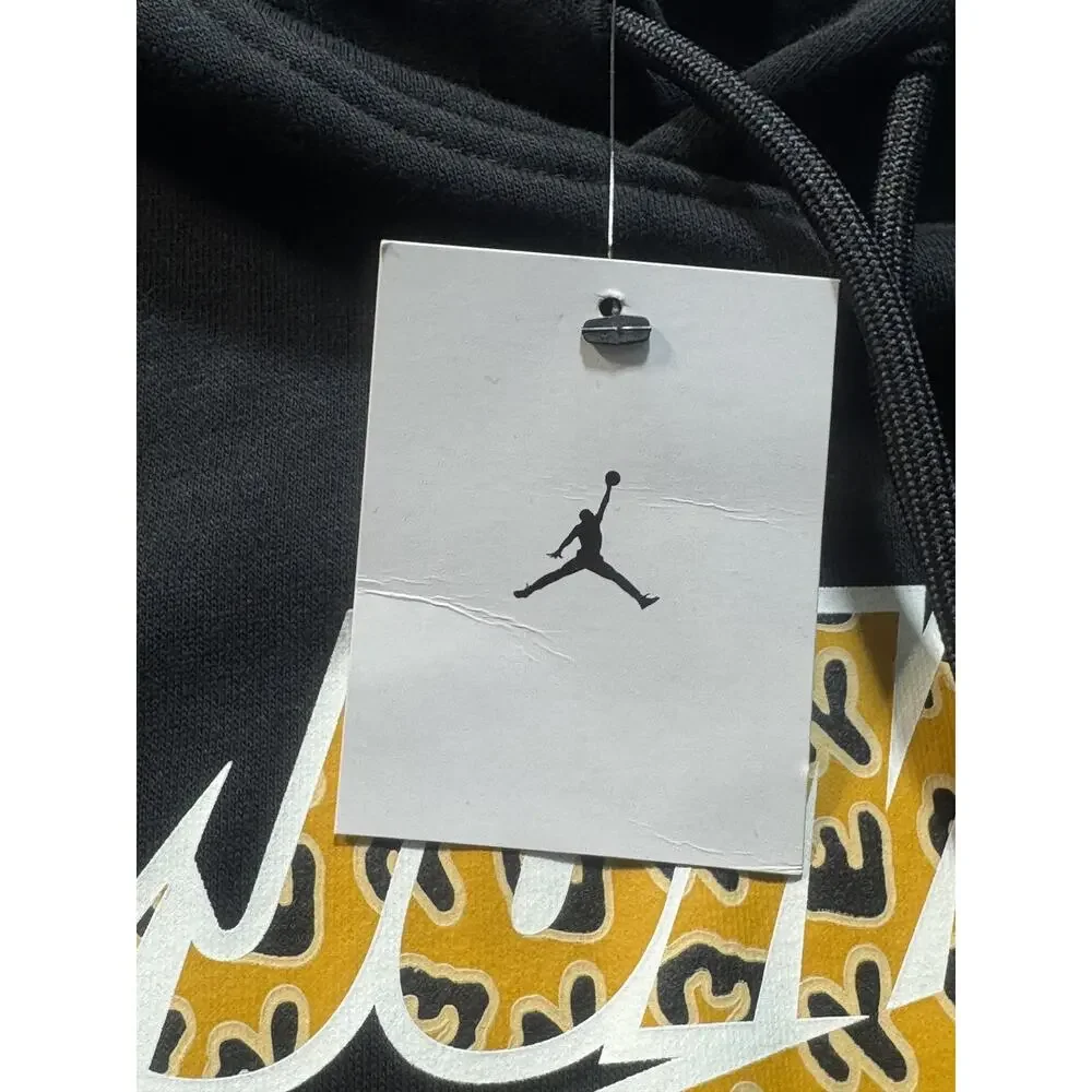 Air Jordan Flight Jumpman Men Pullover Sz‎ L Black Brand New